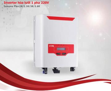 INVERTER hòa lưới 1 pha 220V (Sununo Plus 2K/2.5K/3K/3.6K)