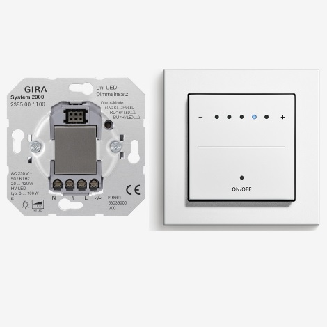 Dimmer with System 2000uni-LED