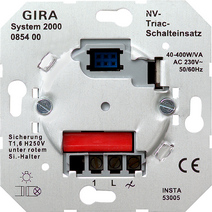 System 2000 Triac switching insert