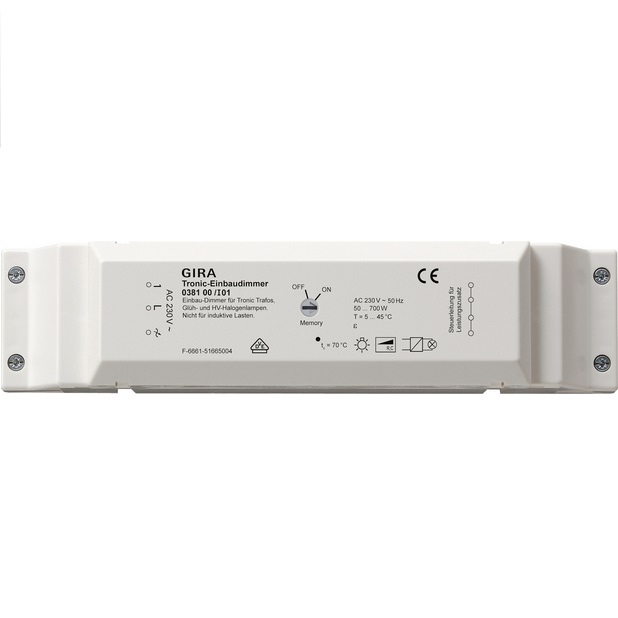 -------------------------------------------- Tronic built-in dimmer